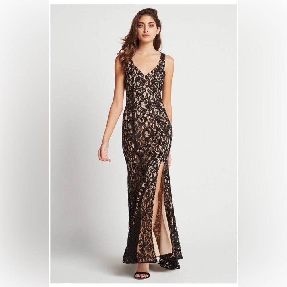 BCBGeneration Black Lace Dress